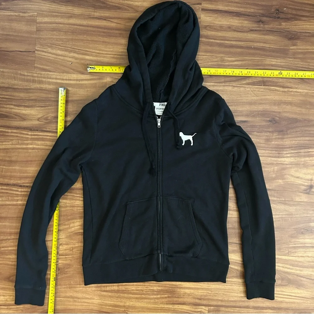 Victoria’s Secret Tropical Love Pink 2 piece set sweatsuit hoodie sweatpants - Picture 5 of 10